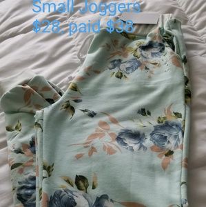Boutique floral joggers